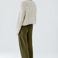 Oui Cable Pullover