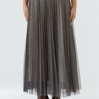 Oui Pleated Skirt