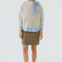 Oui Wool Skirt