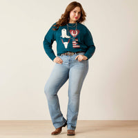Ariat Women's LOVE Oversized Long Sleeve T-shirt