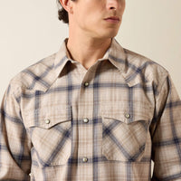 Ariat Mens Retro Hudde Fitted Snap Shirt