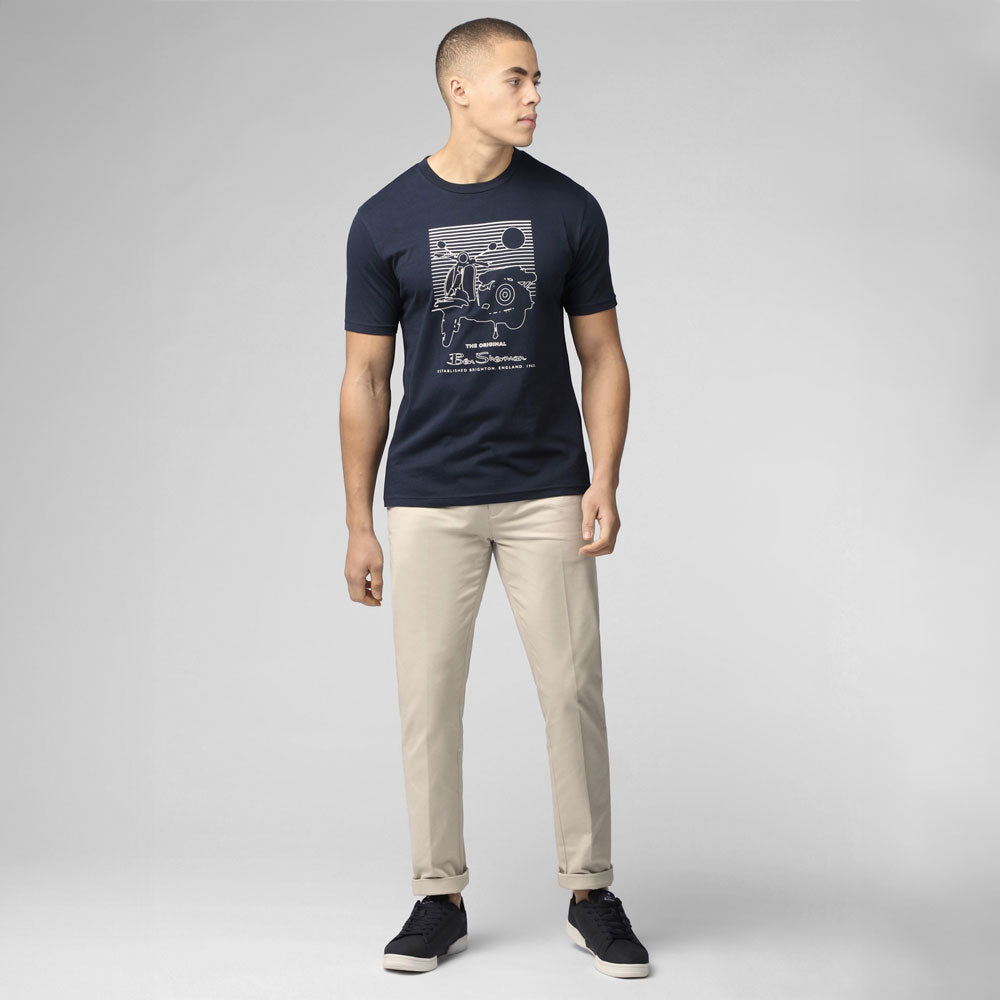 Ben Sherman Summer Scooter T-Shirt