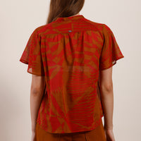 Mat De Misaine Printed Cotton Short Sleeve Shirt