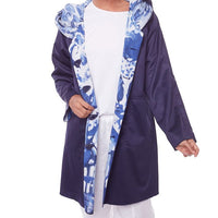 Claire Desjardins reversible raincoat