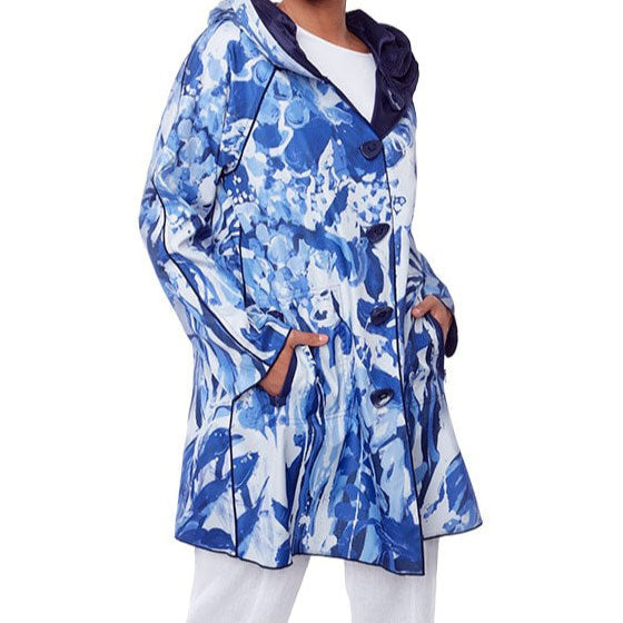 Claire Desjardins reversible raincoat