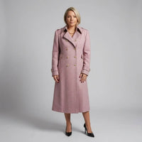 Latham & Taylor Double Breasted Tweed Coat