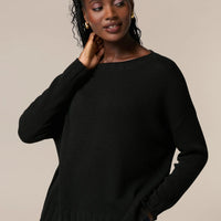 Sahara Cashmere Merino Crop Ladies Jumper