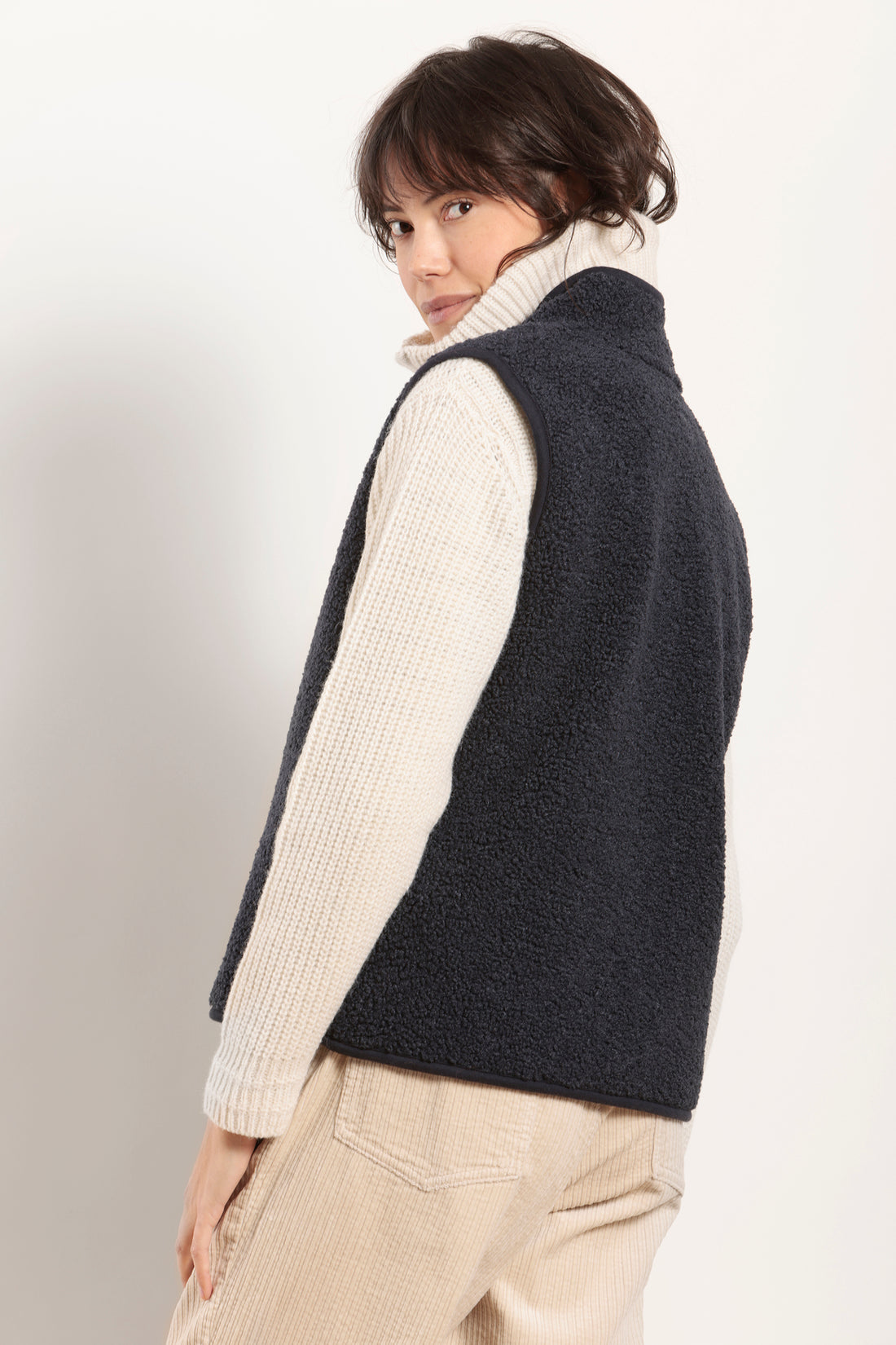 Mat de Misaine Gruissain Sherpa Vest Navy