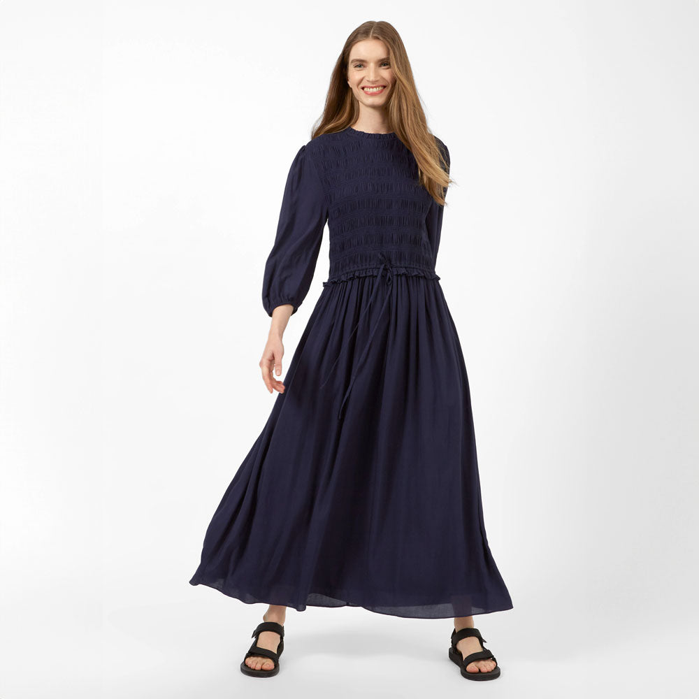 Great Plains Bali Eco Smocked Midi Dress