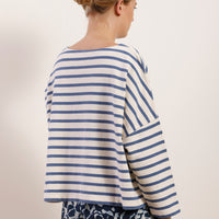 Mat De Misaine Oversized Organic Cotton Sailor Top