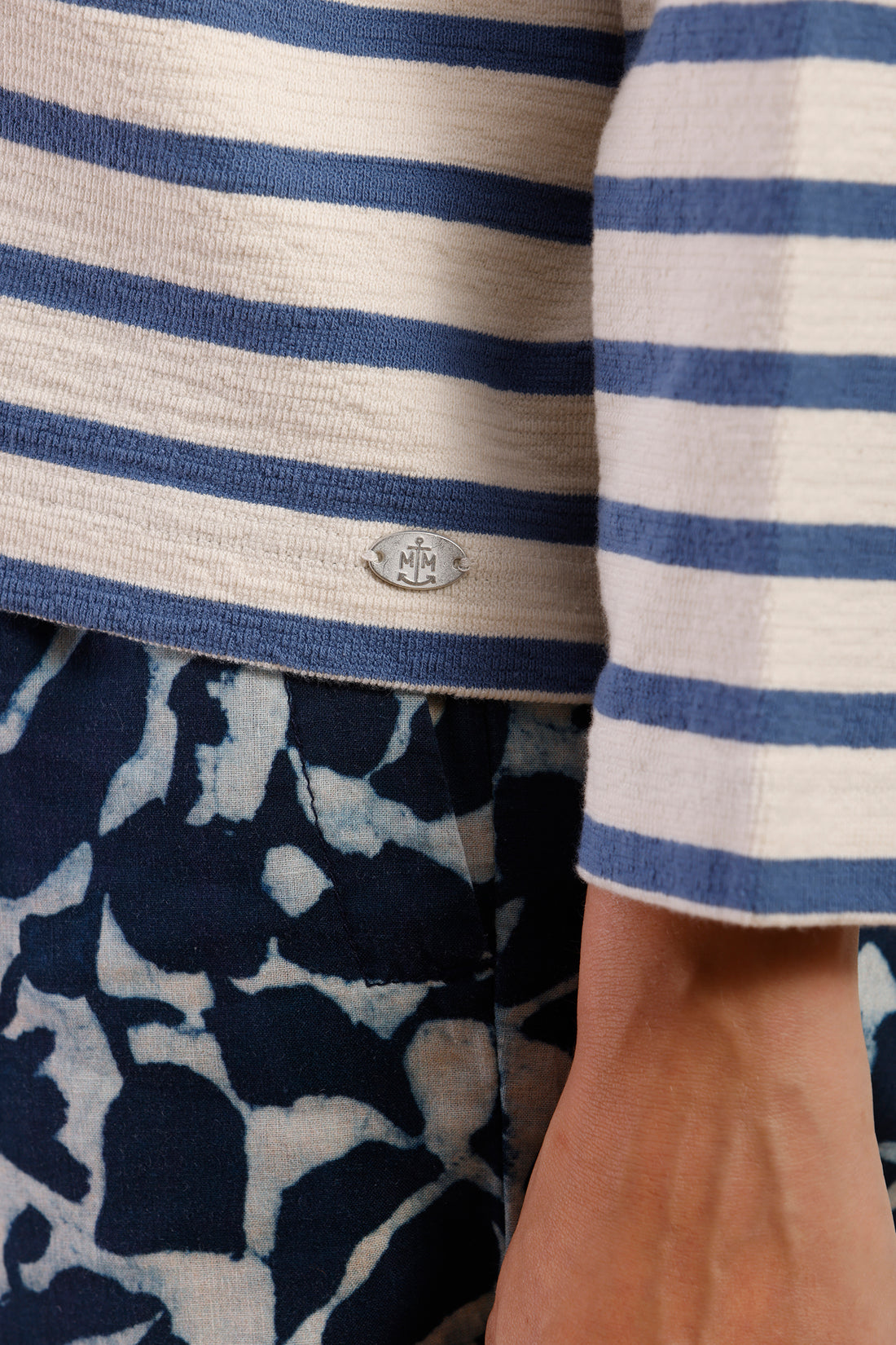 Mat De Misaine Oversized Organic Cotton Sailor Top