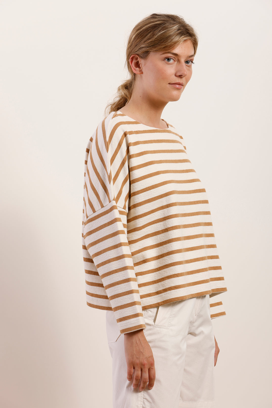 Mat De Misaine Oversized Organic Cotton Sailor Top