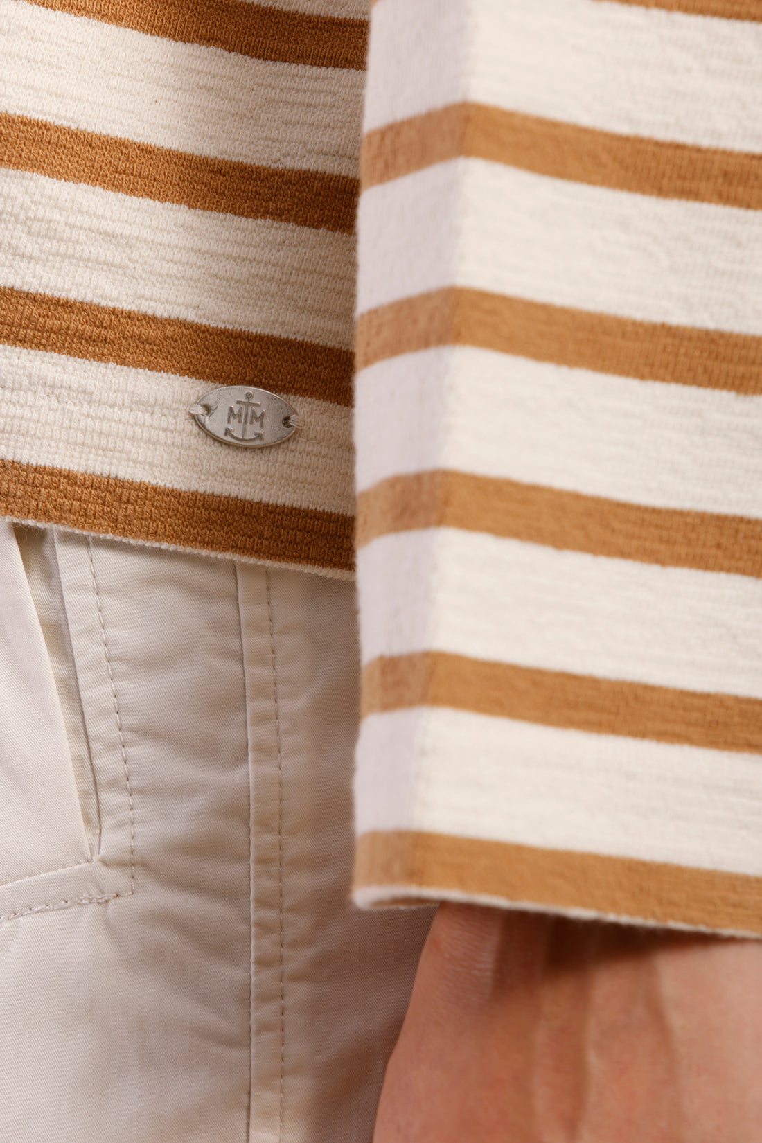 Mat De Misaine Oversized Organic Cotton Sailor Top