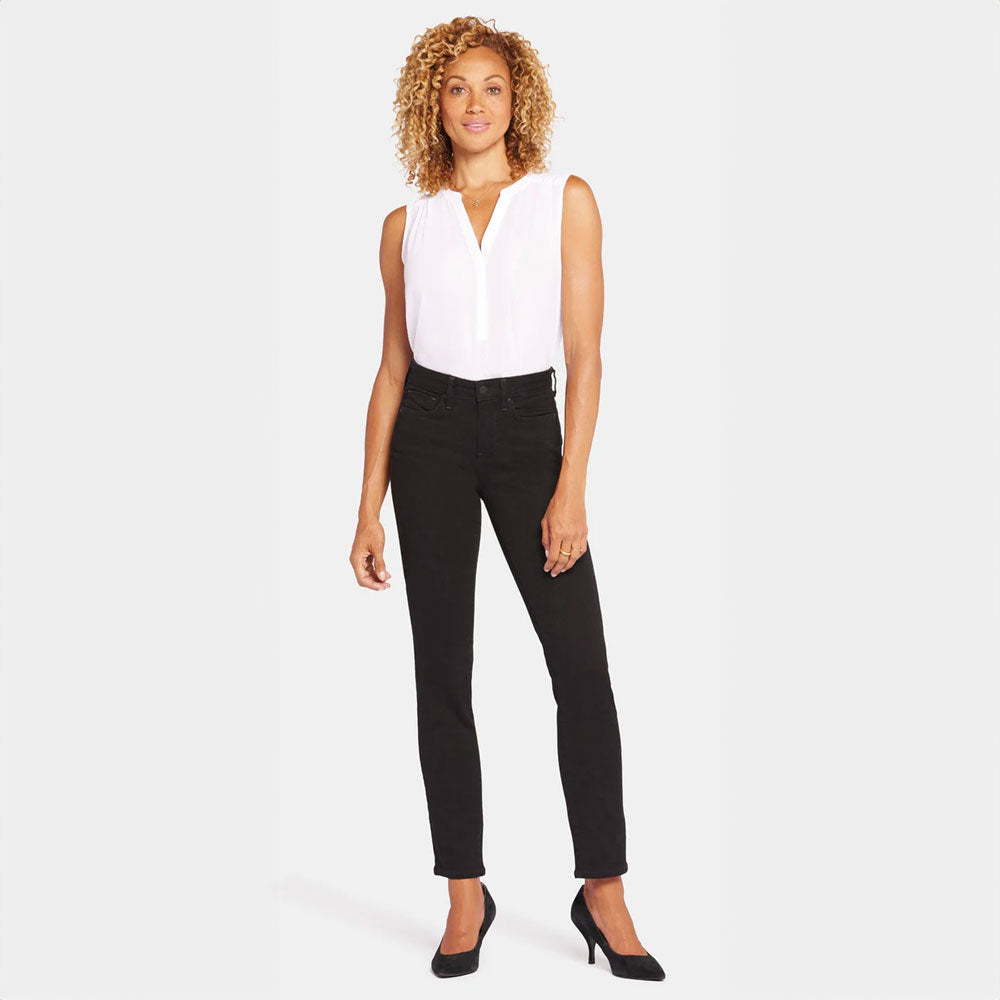 NYDJ Sheri Slim Jean Black