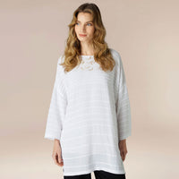 Sahara Crepe Pleated Top