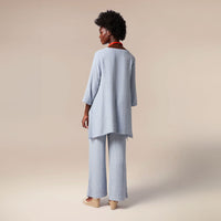 Sahara Textured Square Jacquard Tunic
