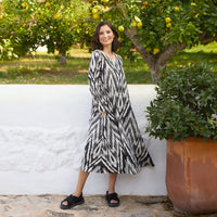 Sahara Ikat Dress