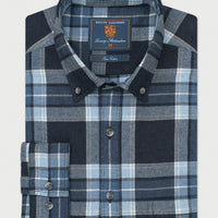 Brook Taverner Large Melange Check Shirt