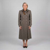 Latham & Taylor Double Breasted Tweed Coat