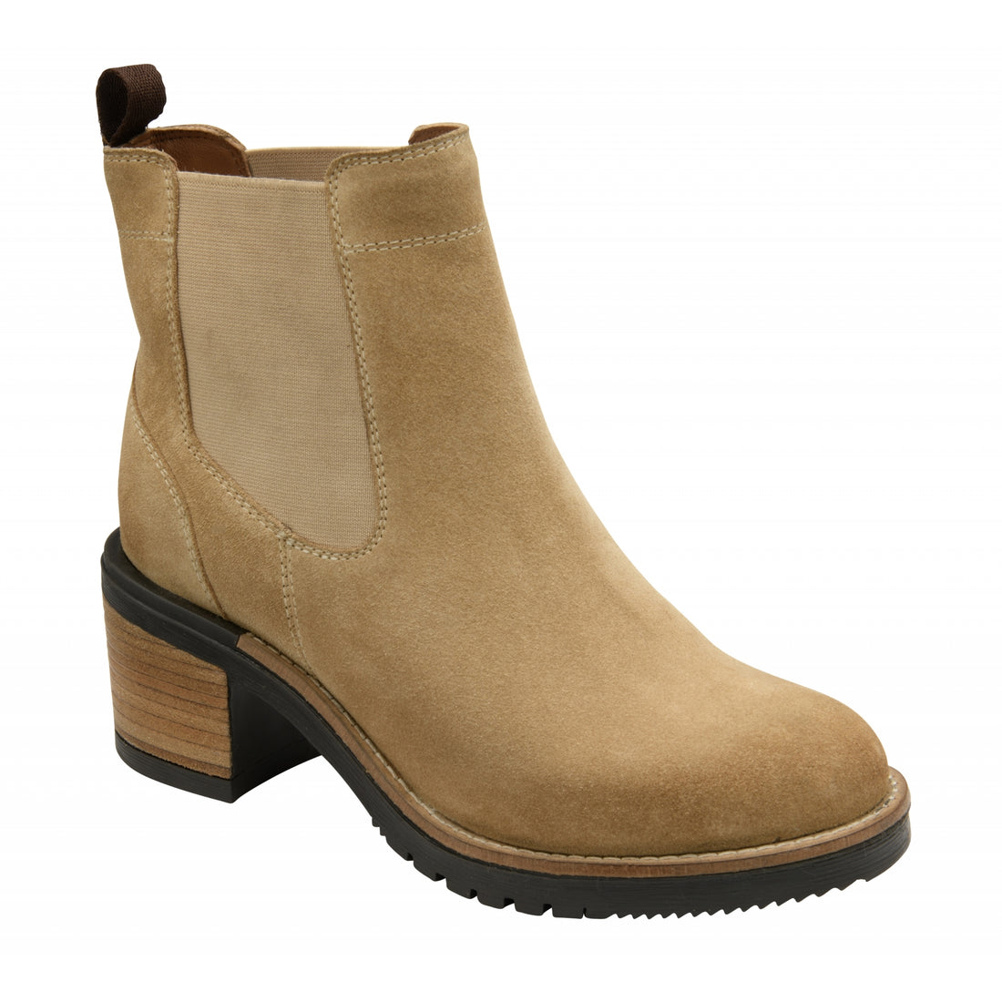 Ravel Suede Bray Pull-On Ankle Boots