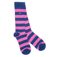 Swole Panda Striped Socks