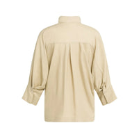 YAYA Soft Blouse with Polo Collar