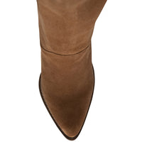 Ravel Tan Suede Lumsden Heeled Knee High Boots