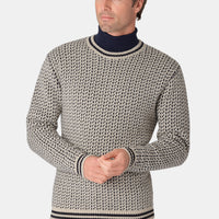 Brook Taverner Tolstoy Nordic Crew Neck Jumper