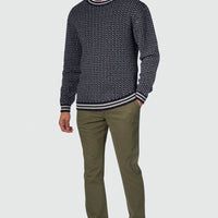 Brook Taverner Tolstoy Nordic Crew Neck Jumper