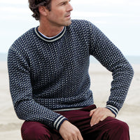 Brook Taverner Tolstoy Nordic Crew Neck Jumper