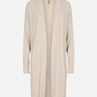Soya Concept Dollie Long Cardigan - Cream Melange