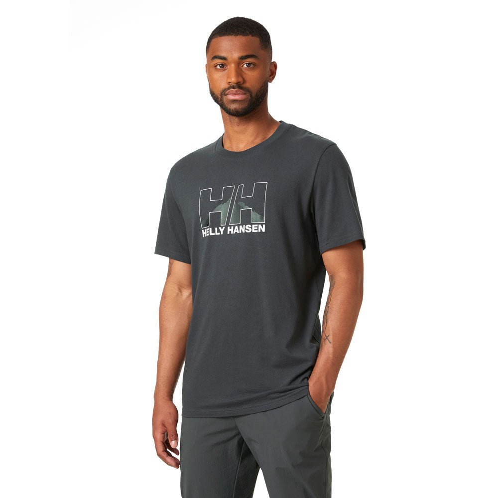 Helly Hansen Men s Nord Graphic T Shirt Sinfoil Slater