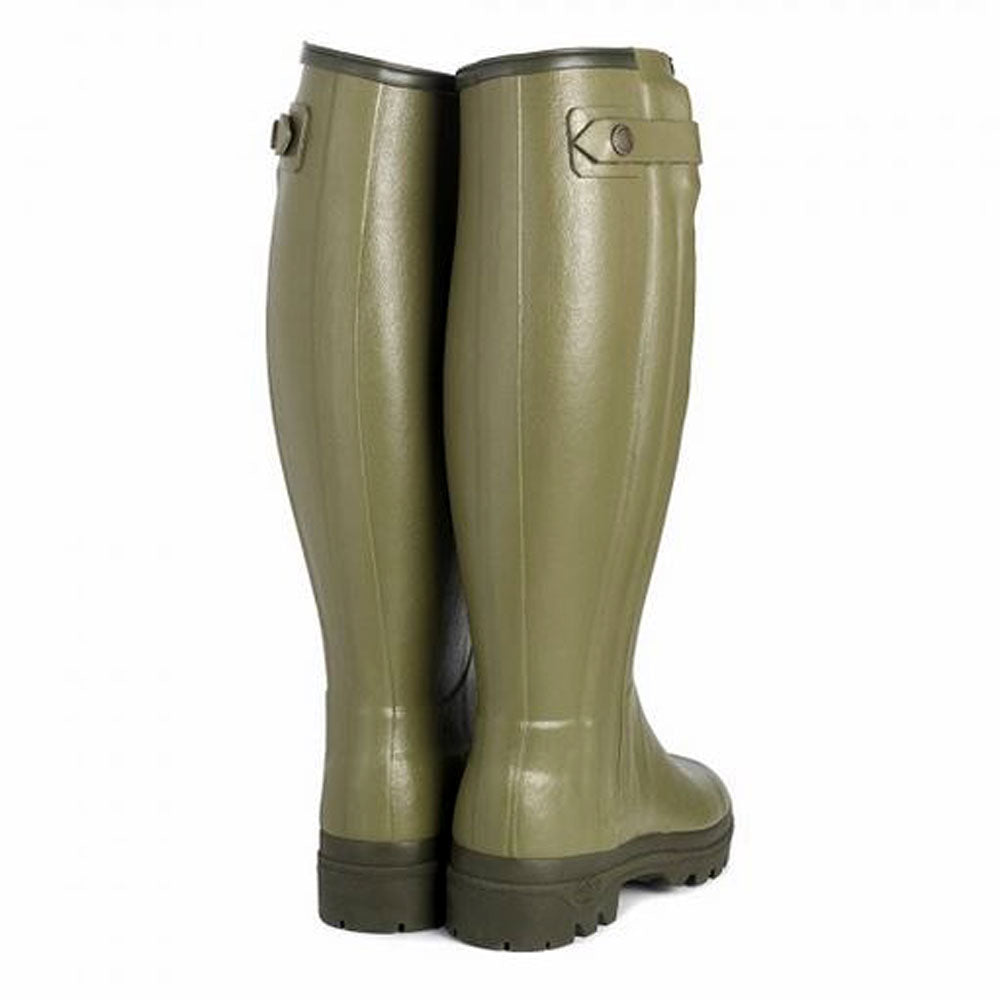 Le Chameau Women's Chasseur Leather Lined Wellington Boots