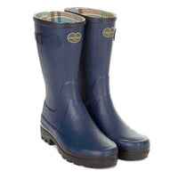 Le Chameau Giverny Bottillon Jersey Lined Mid-Height Wellington Boots