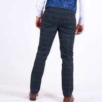 Marc Darcy Eton Tweed Check Trousers