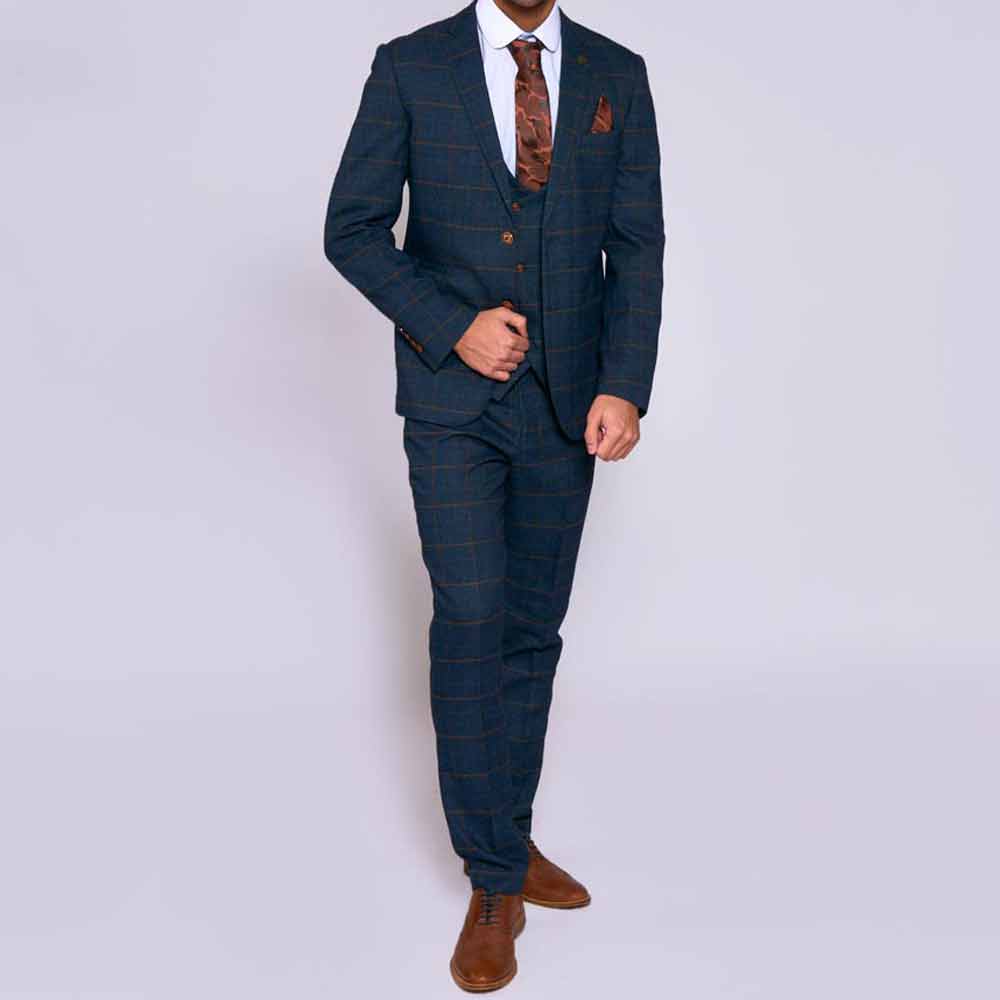 Marc Darcy Jenson Marine Navy Blazer