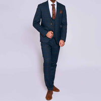 Marc Darcy Jenson Marine Navy Blazer