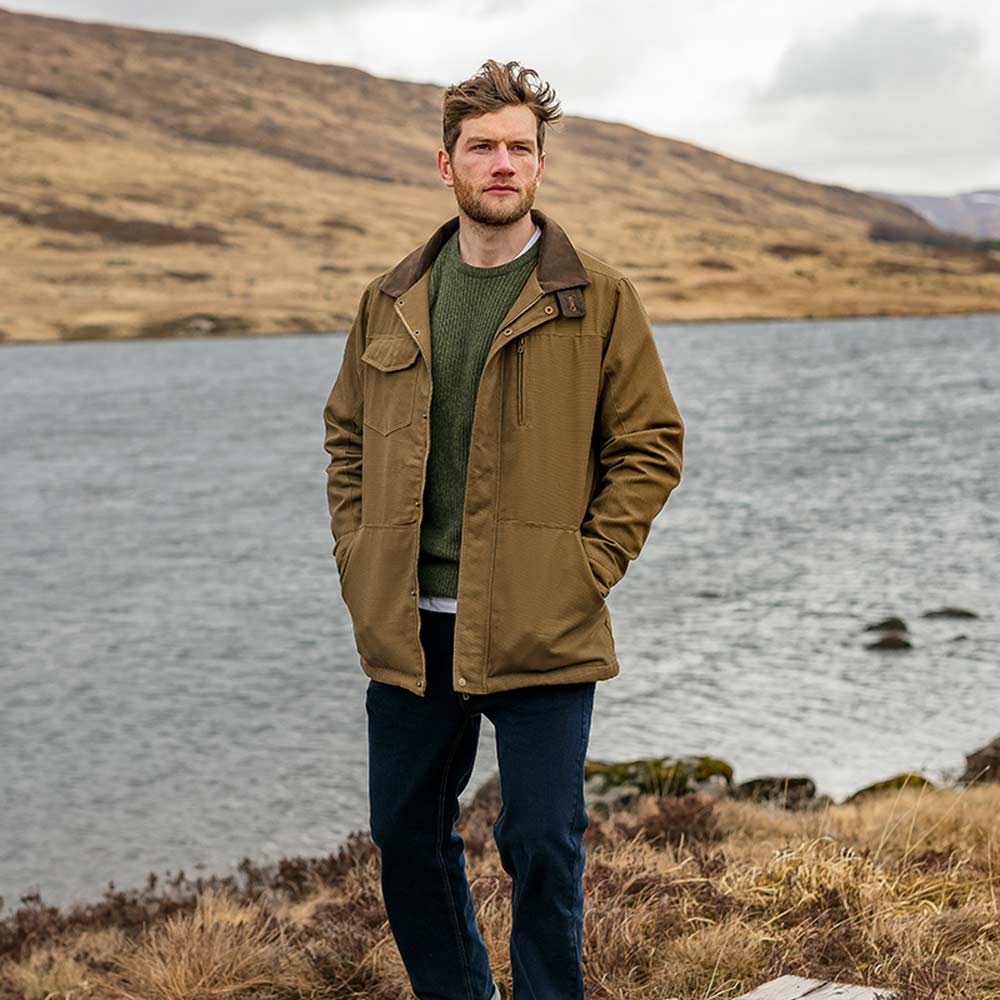Hoggs of Fife Stewarton Canvas Coat