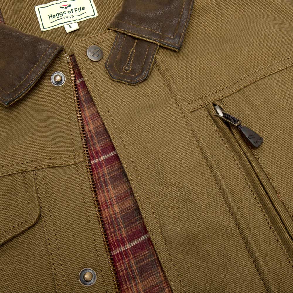 Hoggs of Fife Stewarton Canvas Coat