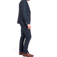 Marc Darcy Eton Tweed Check Blazer