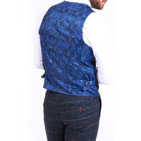 Marc Darcy Eton Tweed Check Waistcoat