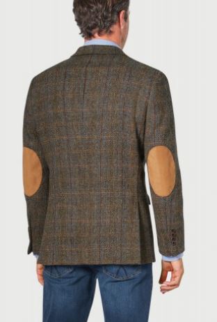 Harris Tweed Sumburgh tailored fit Jacket Back