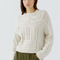 Oui Cable Pullover
