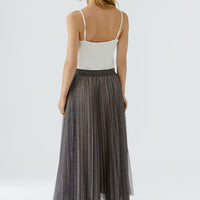 Oui Pleated Skirt