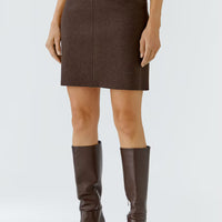 Oui Wool Skirt