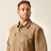 Ariat Mens Rebar Canvas Shirt Jacket