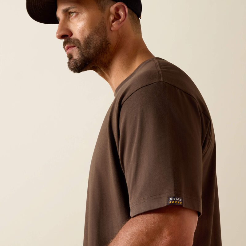 Ariat Rebar Cotton Strong Standard T-Shirt Wren