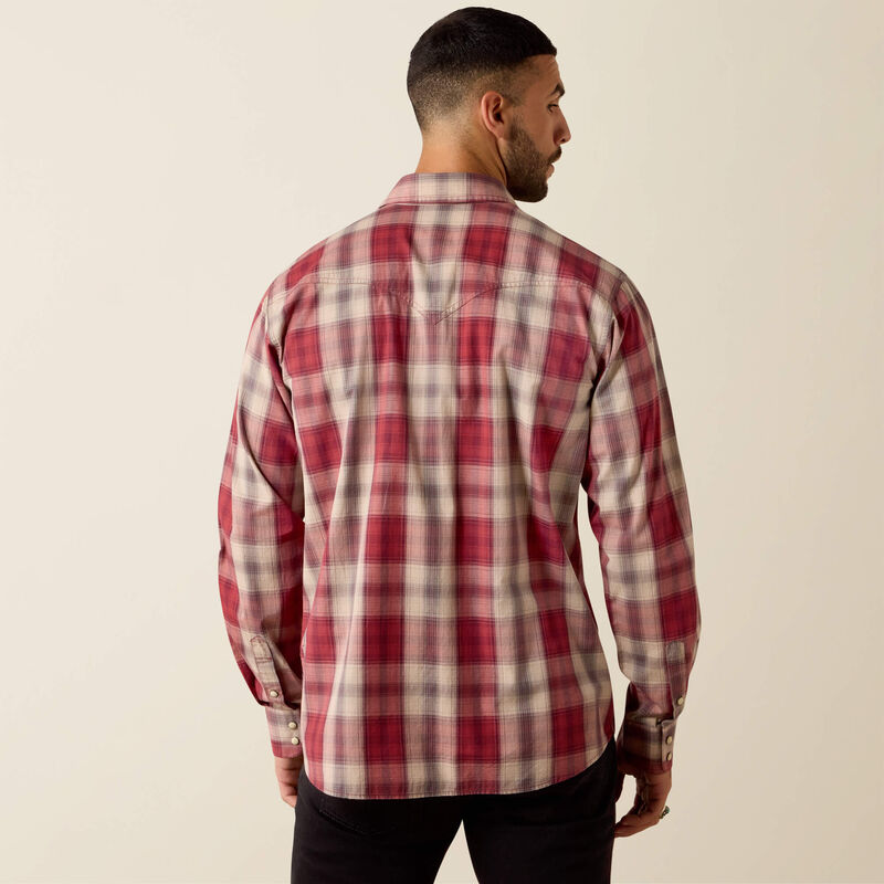 Ariat Retro Hawthorne Fitted Western Snap Shirt