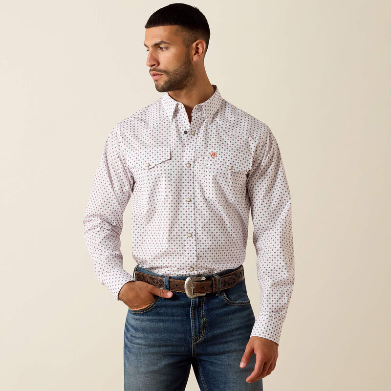 Ariat Tony Fitted Western Snap Shirt