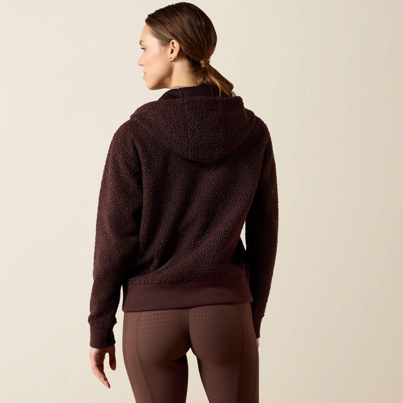 Ariat Womens Orinda 1/2 Zip Hood
